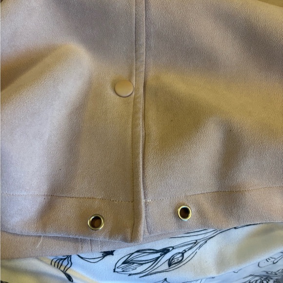 POL Women's Cream Lightweight Varsity Jacket - Picture 11 of 11